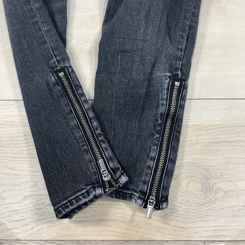 Athleta Women's Sculptek Black Ultra Skinny Jeans Carbon Wash - Picture 13 of 16